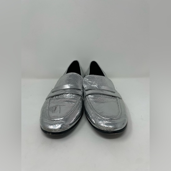 Kate Spade New York METALLIC SILVER Women's Genevieve Loafers, US 7.5 - Picture 2 of 14